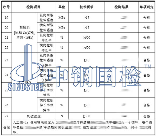 防水板检测项目效果