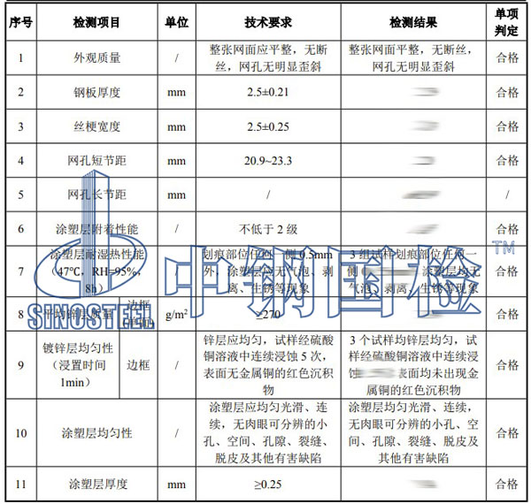 防抛网检测项目效果